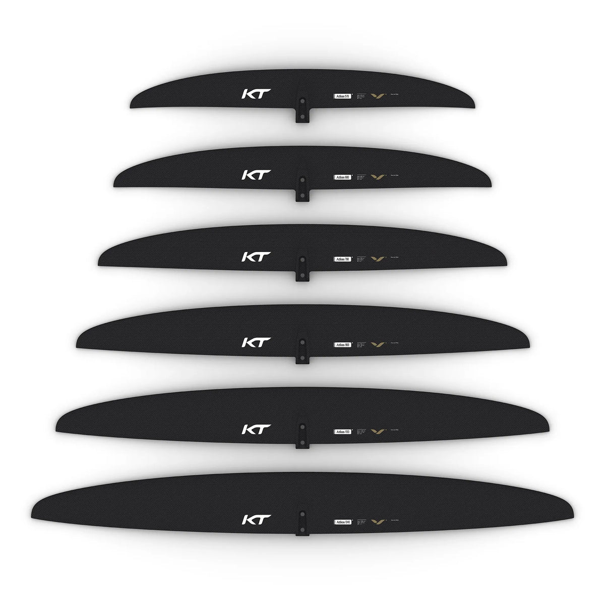 Aile avant foil KT Atlas – Downwind, pumping et vent faible