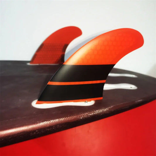 Ailerons Twin FCS II KT1 – Set 2 Pièces en Fibre de Verre pour Planche Fish-Aileron Surf-DrGliss SurfShop