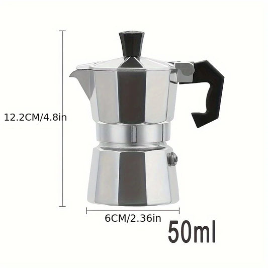Cafetière Italienne Moka Pot – Espresso Authentique pour Van & Cuisine-Cuisine Van-DrGliss SurfShop