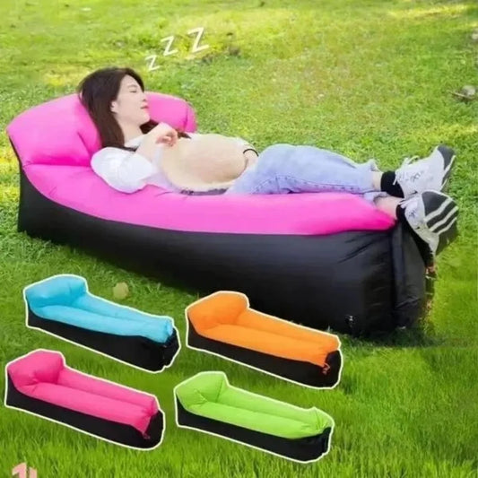 Canapé Gonflable Outdoor – Fauteuil Lounger Banana Plage & Festival, Gonflage 5 Secondes-Extérieur Van-DrGliss SurfShop