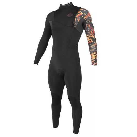 Combinaison Soöruz Fighter zip free noir vue de face