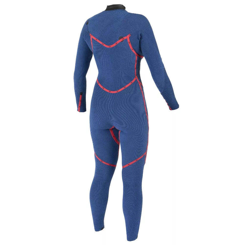 Combinaison Soöruz Divine 3/2 femme rouge doublure arrière
