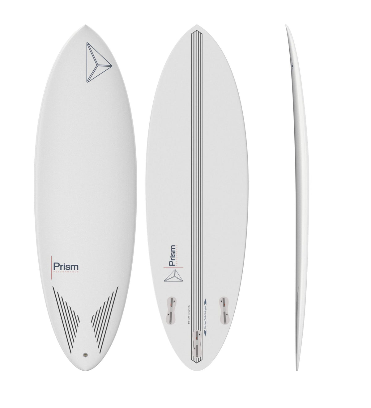 Hybride Carbone 5'8 Performance Series – FCS II 30L-Hybride-DrGliss SurfShop