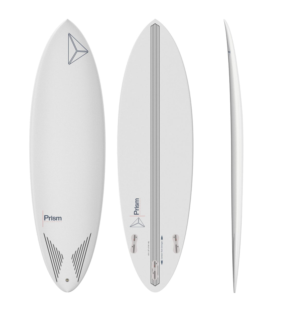 Hybride Carbone 6'4 Performance Series – FCS II 45L-Hybride-DrGliss SurfShop