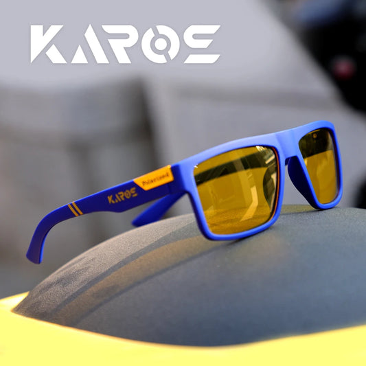 Lunettes de Soleil Polarisées Vintage Style Carré Unisexe – UV400-Lunettes de Soleil-DrGliss SurfShop
