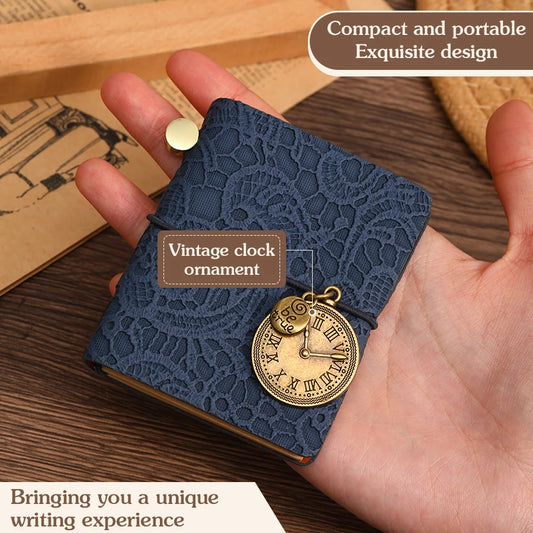 Mini Carnet de Voyage Vintage en Cuir – 120 Pages-Accessoires VanLife-DrGliss SurfShop