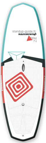 Paddle Surf Nahskwell Prism 8’2 – Maniabilité et Performance en SUP Surf-SUP Rigide-DrGliss SurfShop