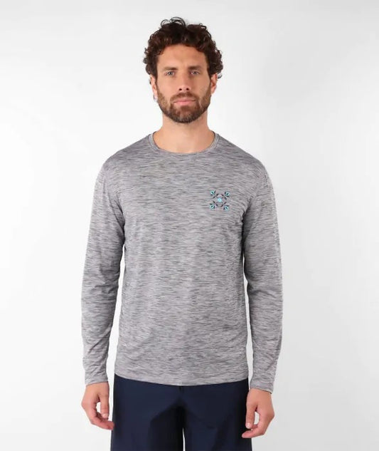Paddle Tee Shirt Tech UV 50+ Teregor Oxbow Gris – Manches Longues-Top néoprène homme-DrGliss SurfShop