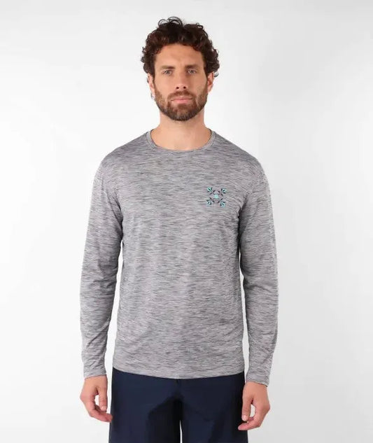 Paddle Tee Shirt Tech UV 50+ Teregor Oxbow Gris – Manches Longues