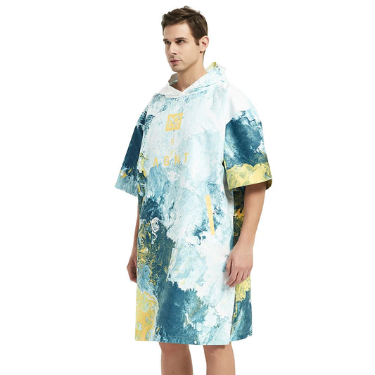 Poncho de Plage Surf – Cape à Capuche Microfibre Séchage Rapide-Poncho-DrGliss SurfShop