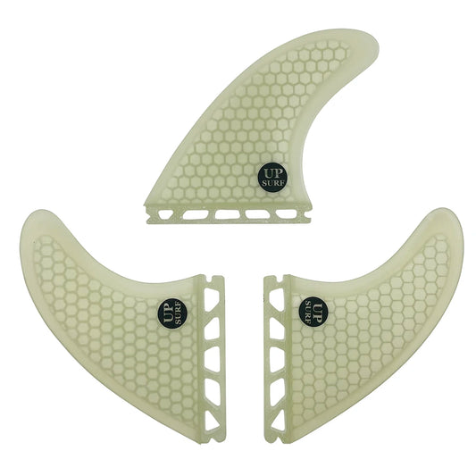 Set Ailerons Tri-Fin UPSURF Future G5 – Fibre de Verre Nid d'Abeille-Aileron Surf-DrGliss SurfShop