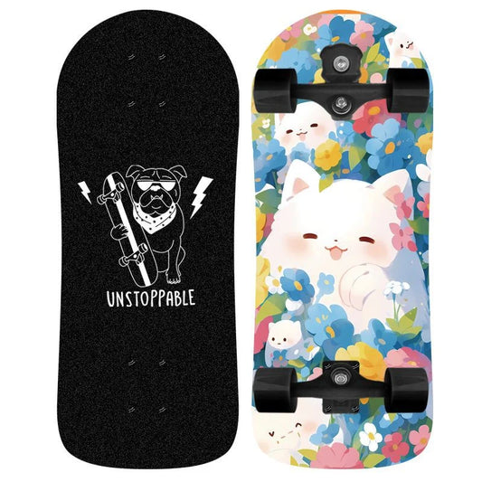 Skateboard Cat & Dog – Planche en Érable, Roues Souples-Accessoires Skate-DrGliss SurfShop
