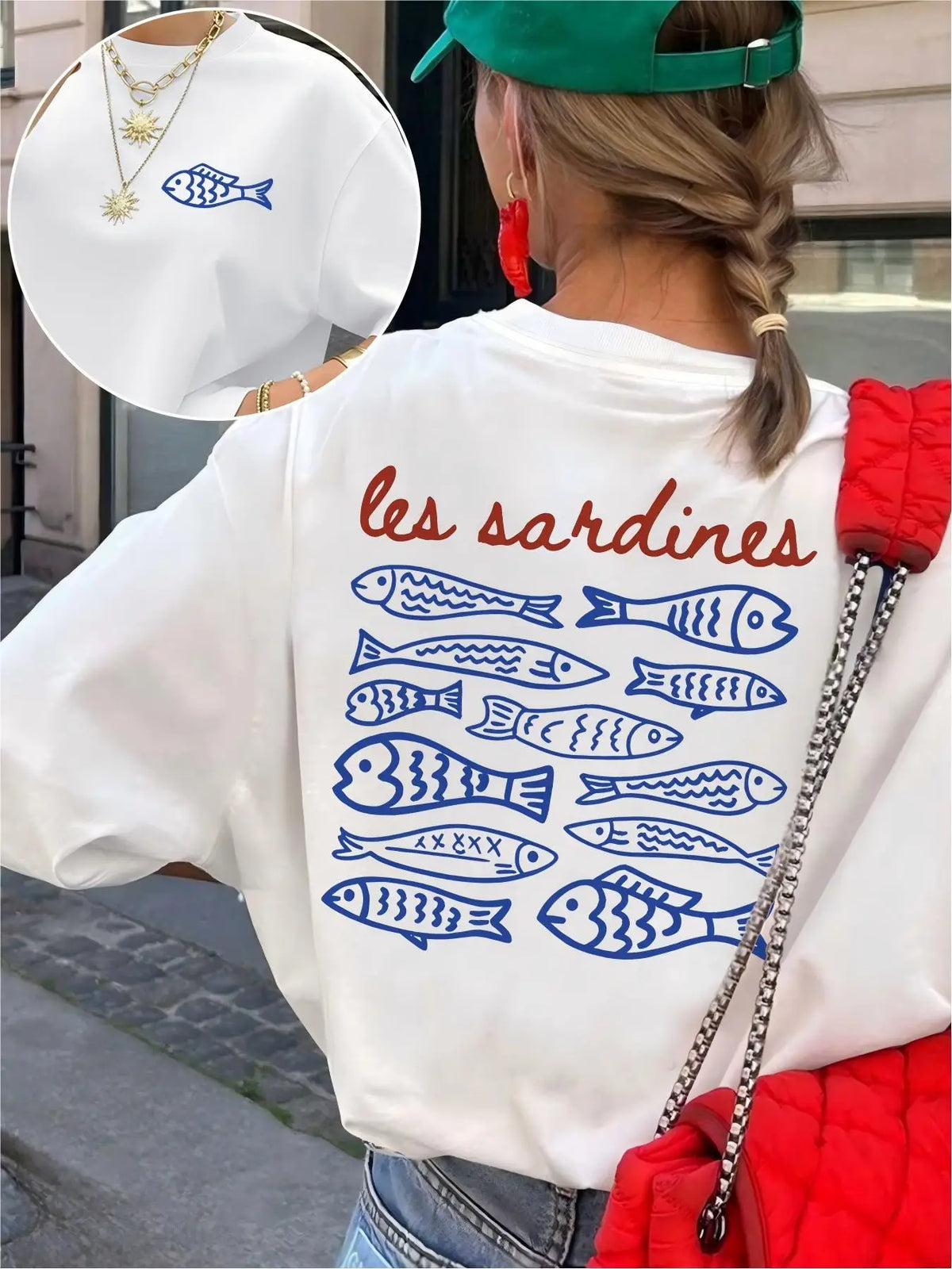T-Shirt Les Sardines – Coton Esprit Bord de Mer-Vêtements-DrGliss SurfShop