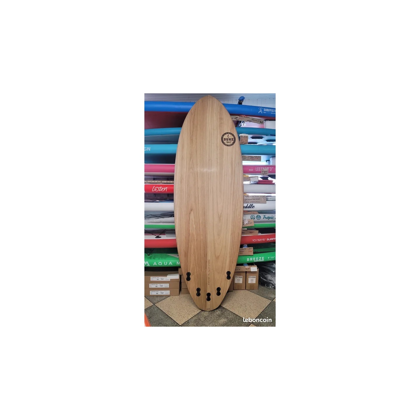 Occasion sup / stand up paddle de sup surf Duke 8'3 30'' 4 3/16 120L