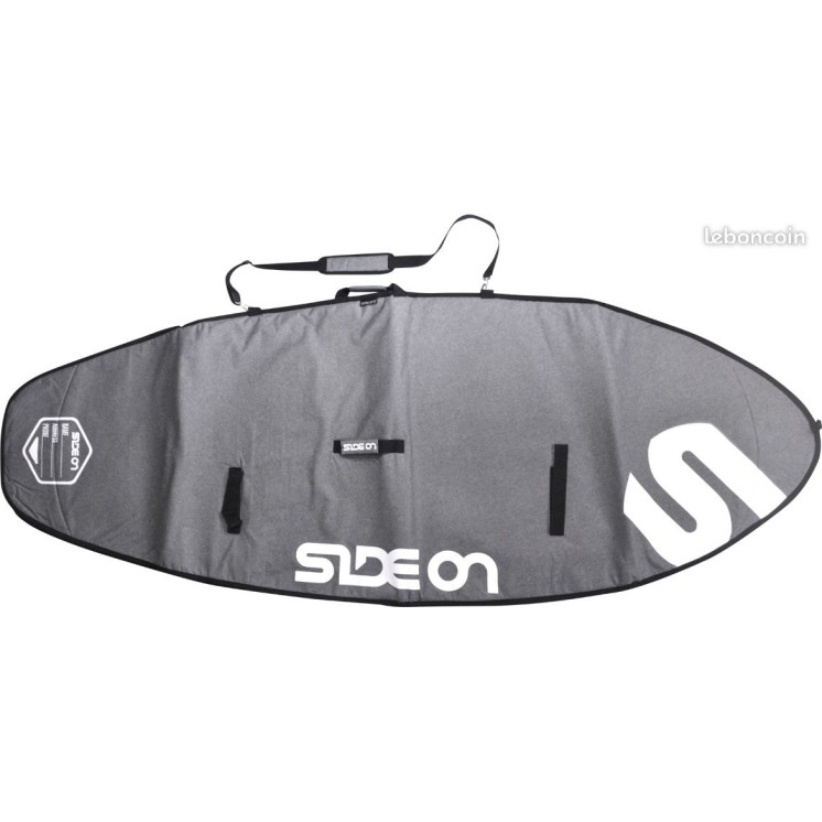board bag sideon stand up paddle rigide marque side on 5 MM 11.6 X 32 grise ou bleu foncé