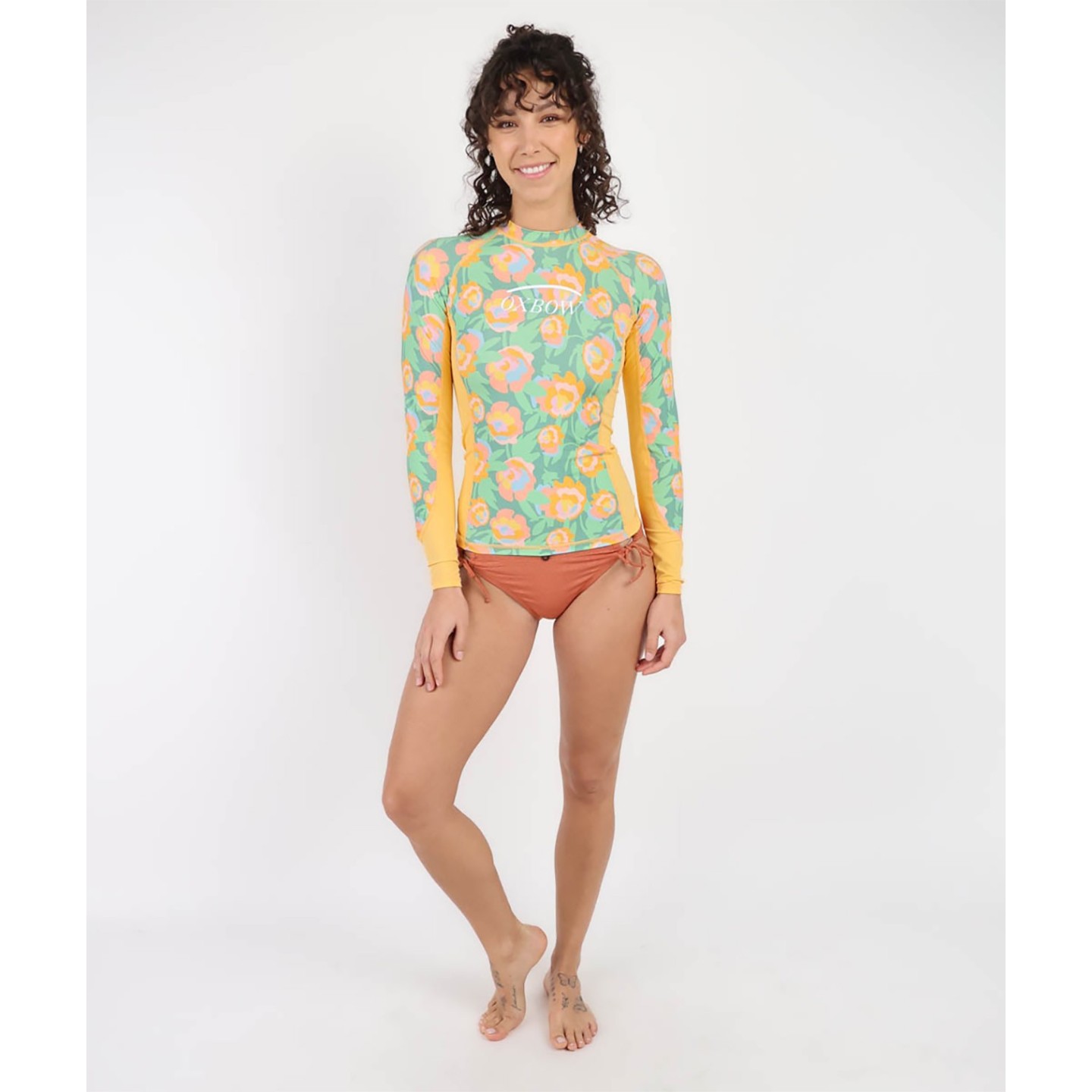 Top Lycra Oxbow Femme Manches Longues
