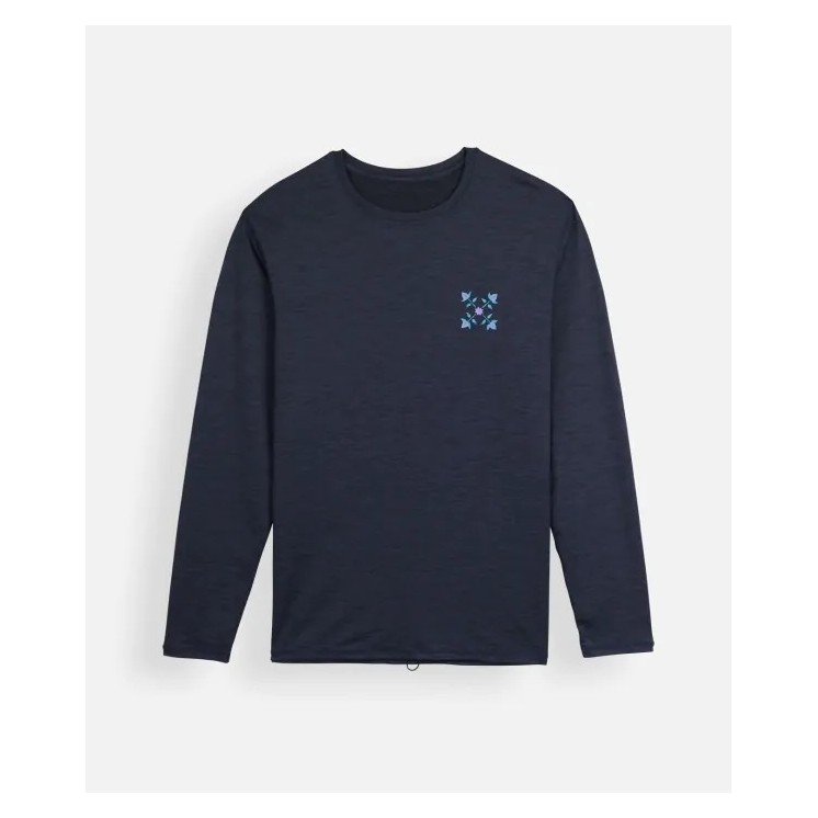 Surf Tee Teregor OXBOW deep marine manches longues