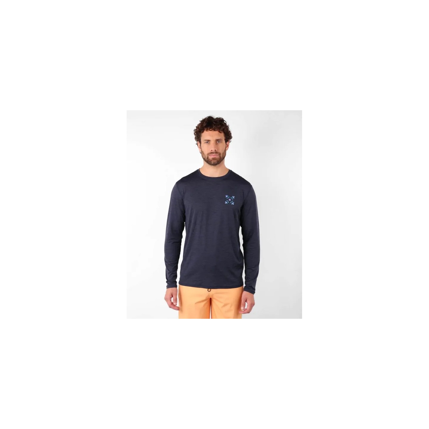 Surf Tee Teregor OXBOW deep marine manches longues