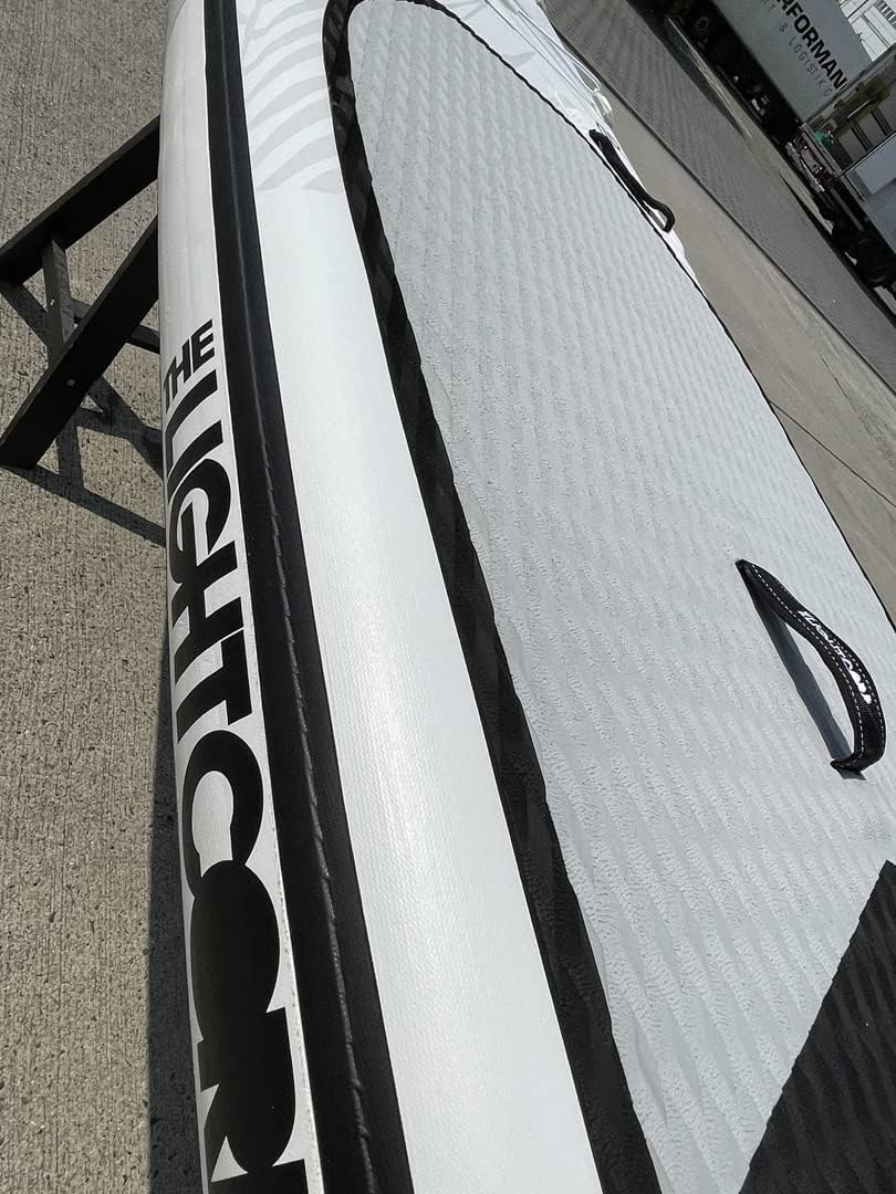 SUP Gonflable Light Silver Series Tourer 12'6 x 30 – Pack Complet avec Pagaie