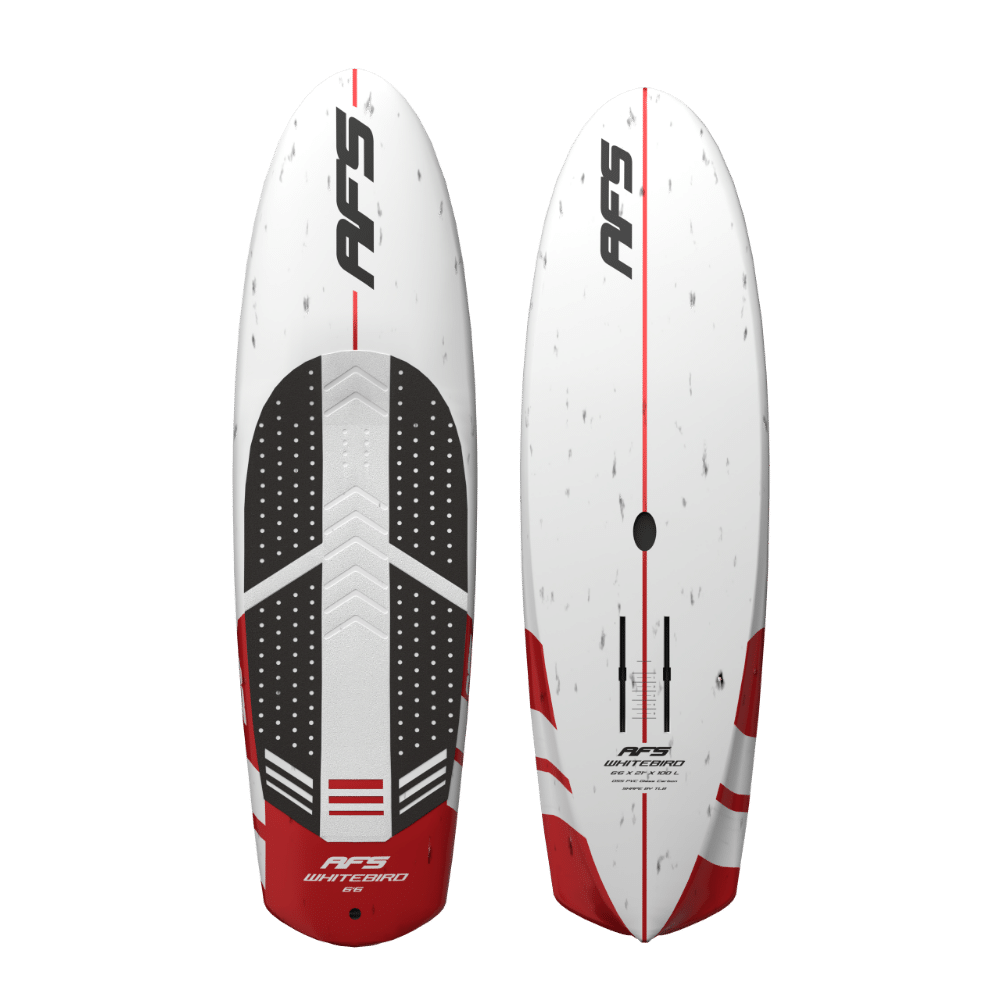 Planche foil AFS Whitebird downwind