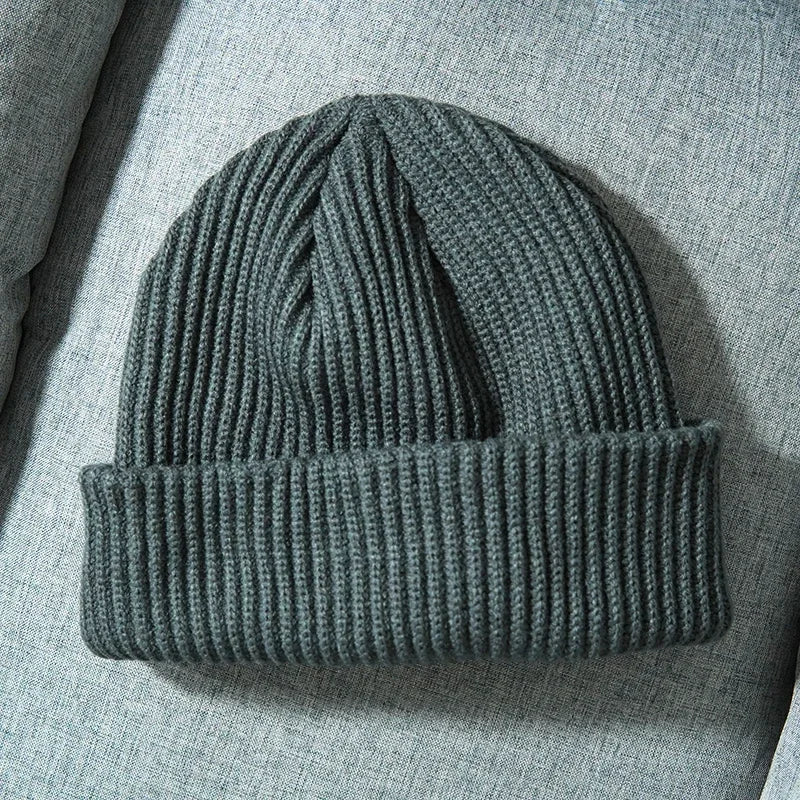 Bonnet Tricoté Chaud Unisexe – Maille Douce Hiver & Automne-Accessoire Lifestyle-DrGliss SurfShop