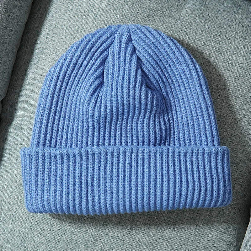 Bonnet Tricoté Chaud Unisexe – Maille Douce Hiver & Automne-Accessoire Lifestyle-DrGliss SurfShop