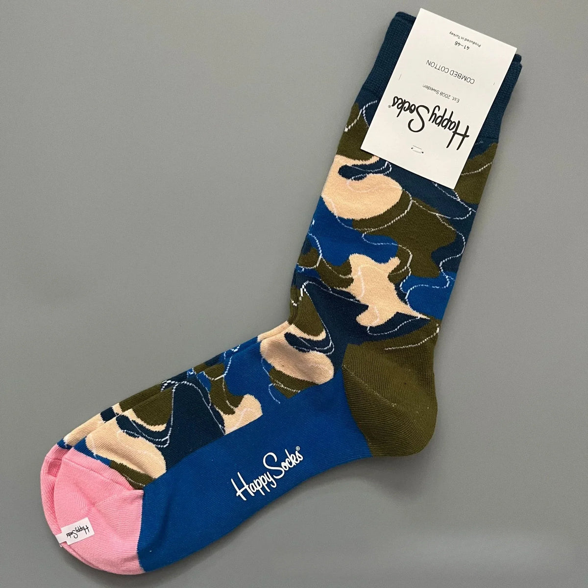 Chaussettes Fantaisie Colorées Coton Homme – Pointure 41-46-Chaussettes-DrGliss SurfShop