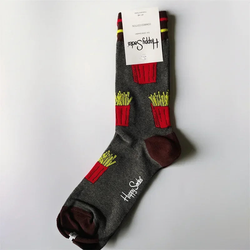 Chaussettes Fantaisie Colorées Coton Homme – Pointure 41-46-Chaussettes-DrGliss SurfShop