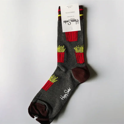 Chaussettes Fantaisie Colorées Coton Homme – Pointure 41-46-Chaussettes-DrGliss SurfShop