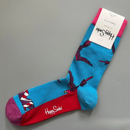 Chaussettes Fantaisie Colorées Coton Homme – Pointure 41-46-Chaussettes-DrGliss SurfShop