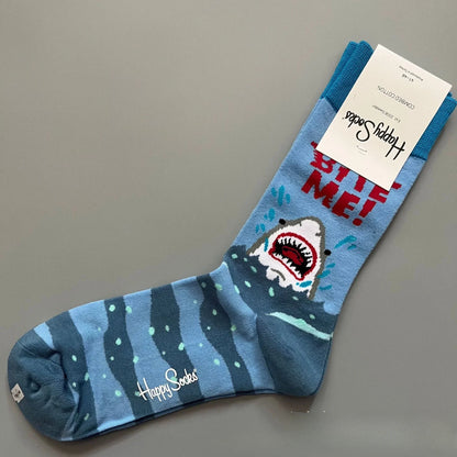 Chaussettes Fantaisie Colorées Coton Homme – Pointure 41-46-Chaussettes-DrGliss SurfShop