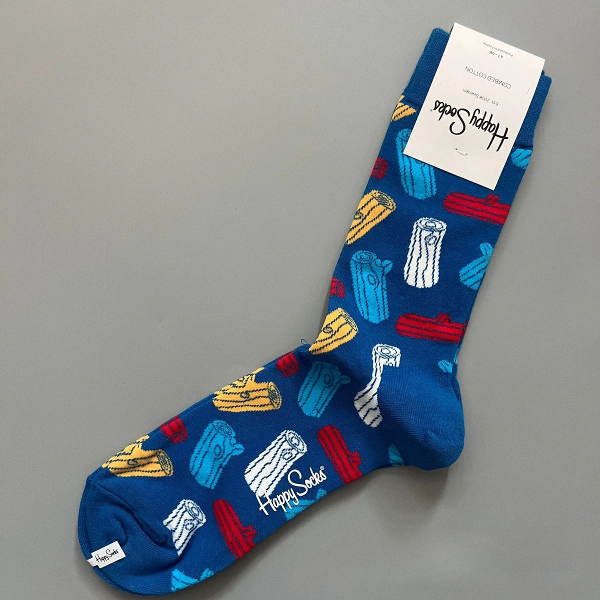 Chaussettes Fantaisie Colorées Coton Homme – Pointure 41-46-Chaussettes-DrGliss SurfShop