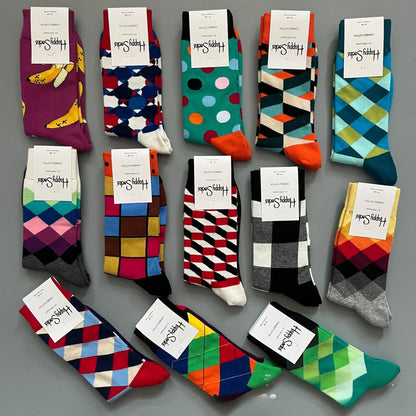Chaussettes Fantaisie Colorées Coton Homme – Pointure 41-46-Chaussettes-DrGliss SurfShop