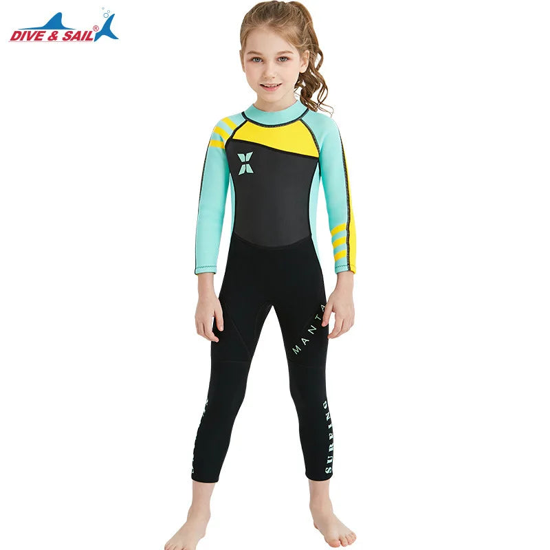 Combinaison Enfant 2.5mm – Protection Méduses, Snorkeling & Surf-Surf-DrGliss SurfShop