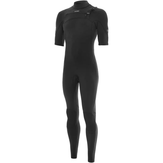 Combinaison Nyord Solu Yulex 2/2 mm Homme Manches Courtes Chest Zip – Caoutchouc Naturel pour l'Été