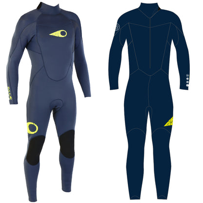 Combinaison Soöruz Fly 3/2 homme back zip navy