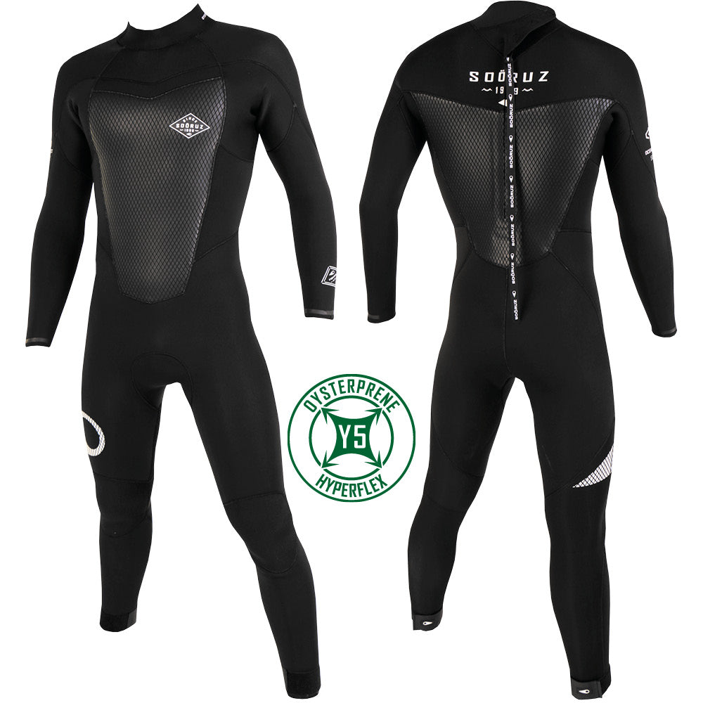 Combinaison Soöruz Fighter 3/2 homme back zip noir