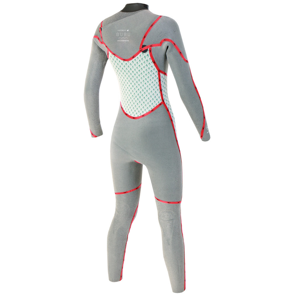 Combinaison Soöruz Guru Pro 4/3 femme rouge doublure arrière