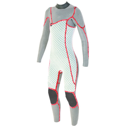 Combinaison Soöruz Guru Pro 4/3 femme rouge doublure intérieure