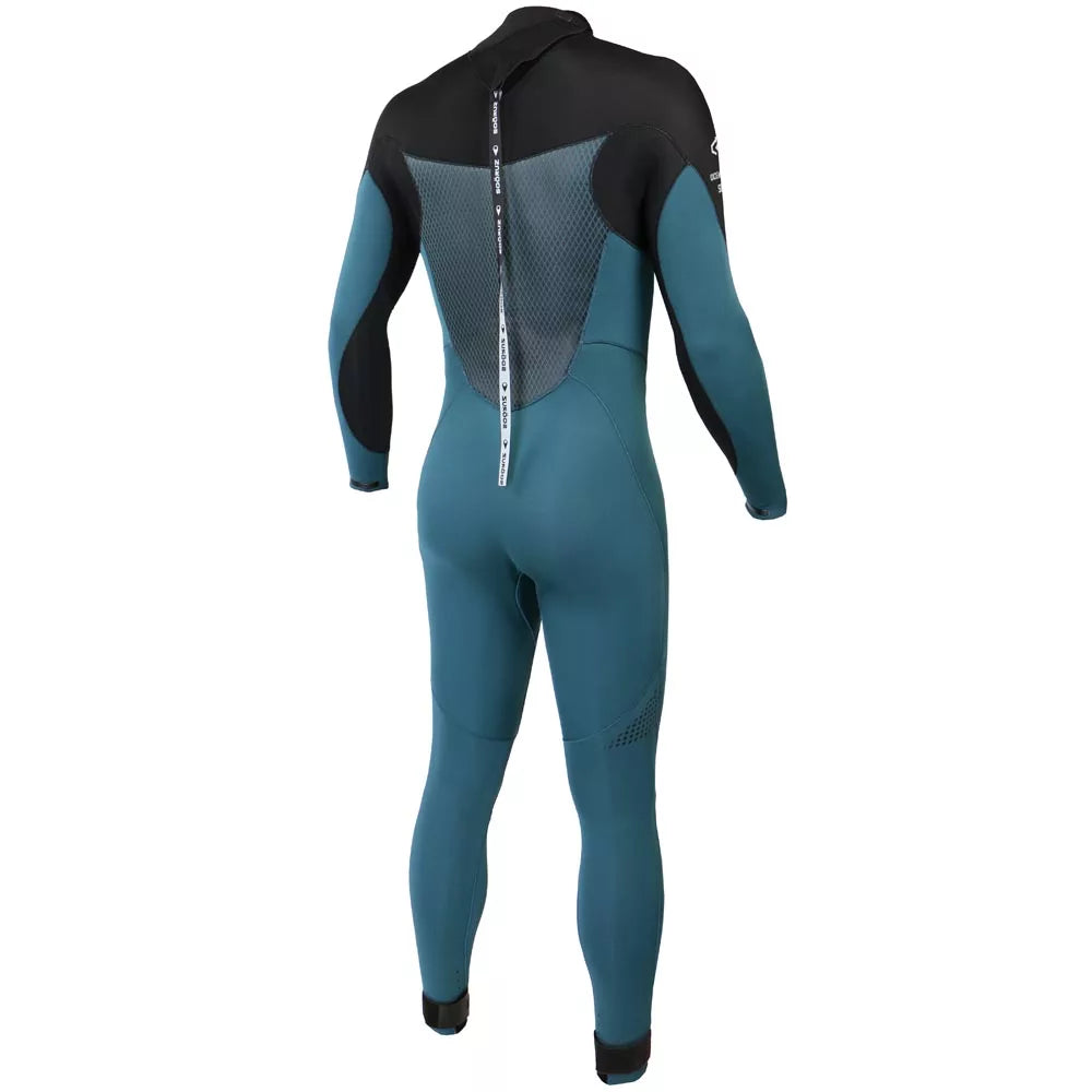 Combinaison Soöruz Fighter back zip bleu vue de dos