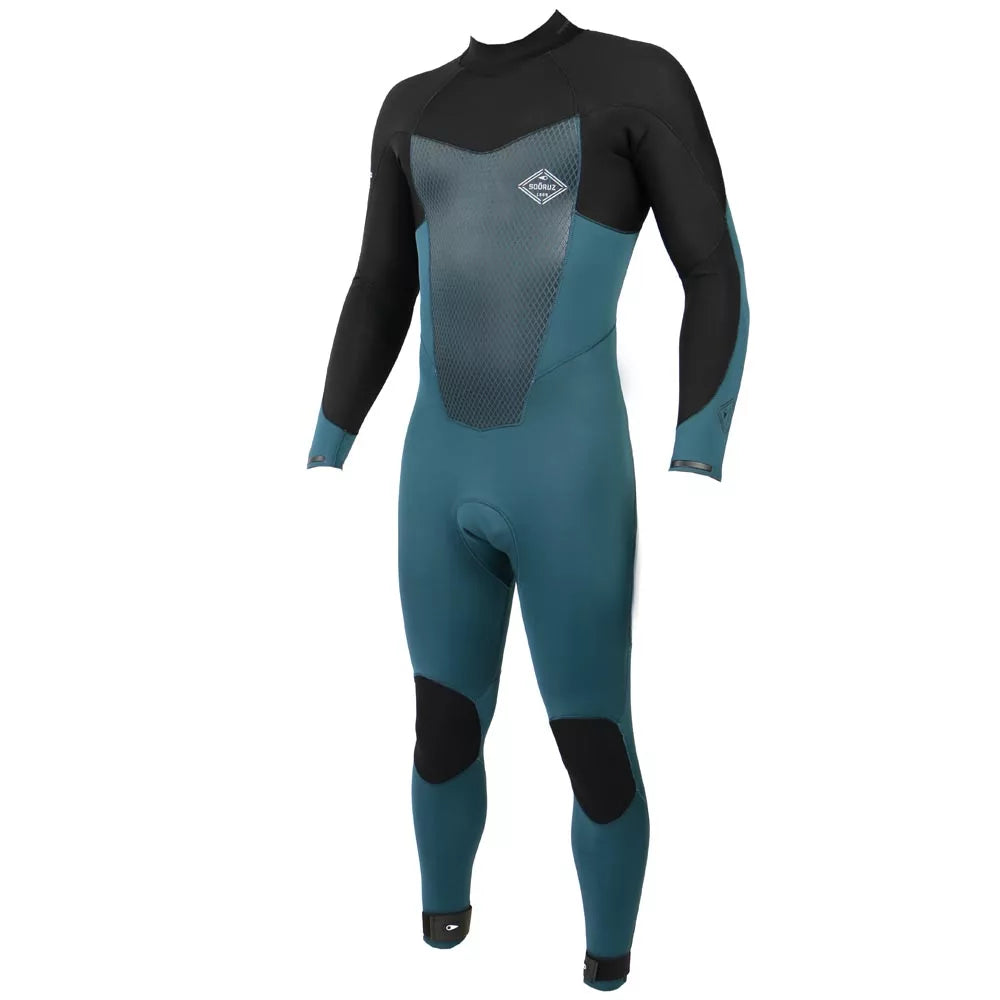 Combinaison Soöruz Fighter back zip bleu vue de face