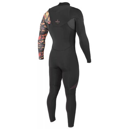 Combinaison Soöruz Fighter zip free noir vue de dos