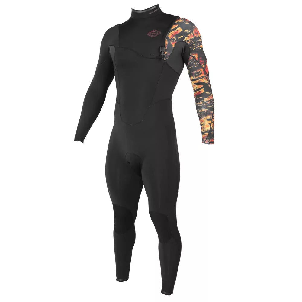 Combinaison Soöruz Fighter zip free noir vue de face
