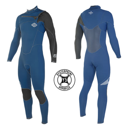 Combinaison Soöruz Fighter 4/3 Homme Chest Zip – Oysterprene Polyvalente
