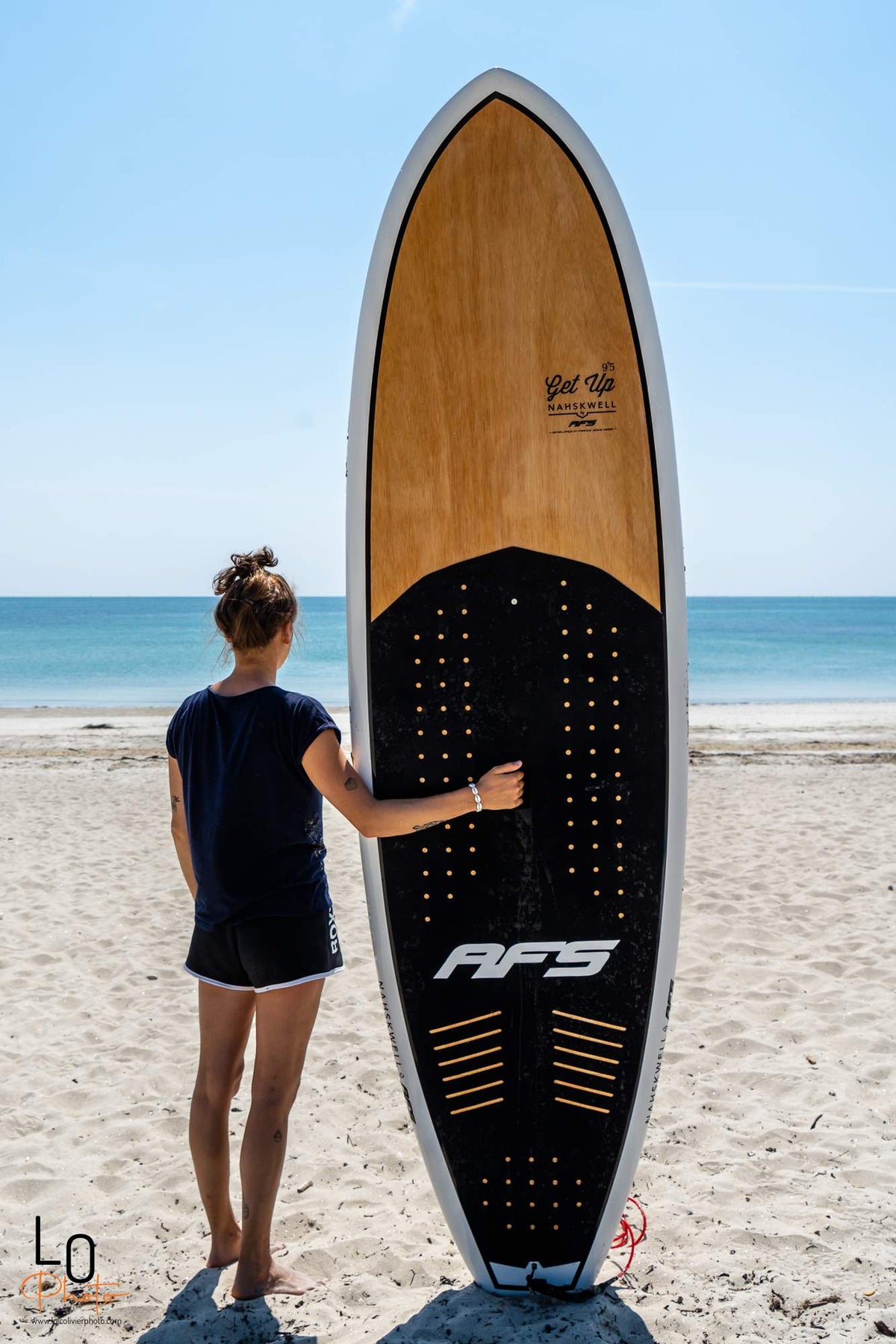Stand up paddle AFS Get Up en vagues