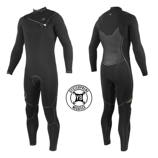 Combinaison Soöruz Guru+ 5/4/3 homme chest zip noire