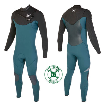 Combinaison Soöruz Guru Pro 5/4/3 homme chest zip bleu