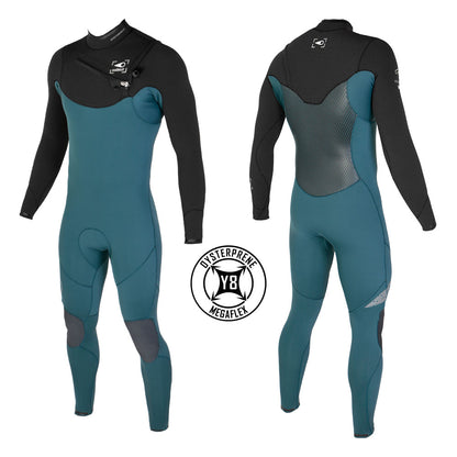Combinaison Soöruz Guru Pro 3/2 homme bleue chest zip