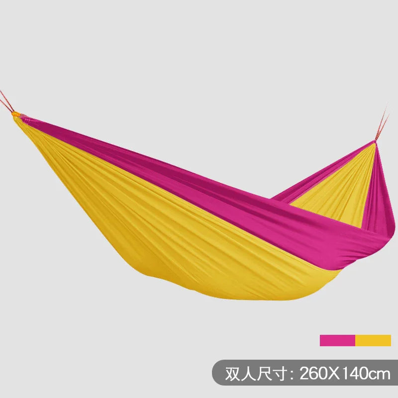 Hamac de Camping Parachute 230x90cm – Hamac Ultra-Léger Compact pour Van et Randonnée-Accessoires Van-DrGliss SurfShop
