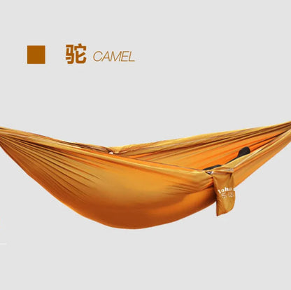 Hamac de Camping Parachute 230x90cm – Hamac Ultra-Léger Compact pour Van et Randonnée-Accessoires Van-DrGliss SurfShop